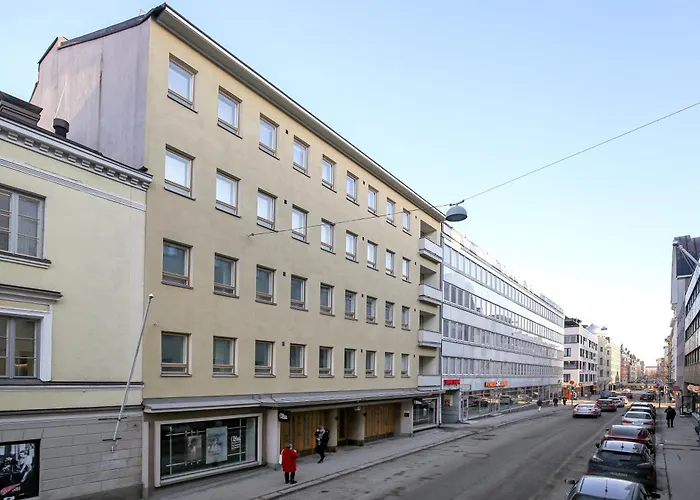 Kotimaailma Kamppi - 1br With Key Code In The Center 45 Apartmán 3*